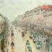 The Boulevard Montmartre